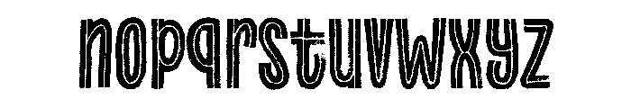 Paradise Point Variable Medium Font LOWERCASE