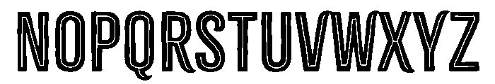 Paradise Point Variable Regular Font UPPERCASE