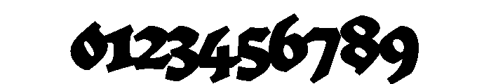 Parliament Bold Font OTHER CHARS