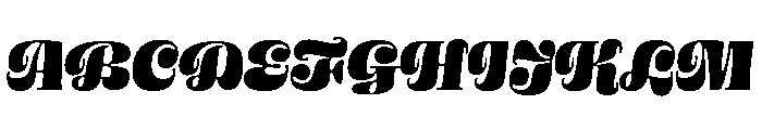 Parliament Medium Italic Font UPPERCASE