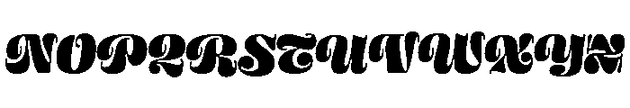 Parliament Medium Italic Font UPPERCASE