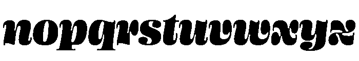 Parliament Medium Italic Font LOWERCASE