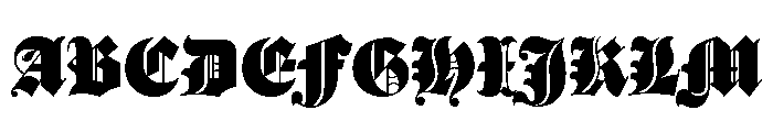 Parliament Regular Font UPPERCASE