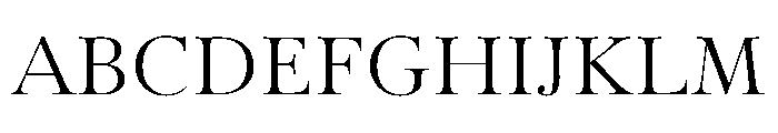 Pauline Didone Variable Light Font UPPERCASE