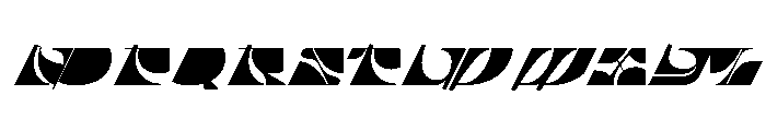 PACO Font UPPERCASE