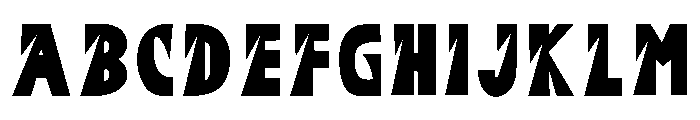 PAMOR Font UPPERCASE