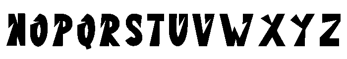 PAMOR Font UPPERCASE