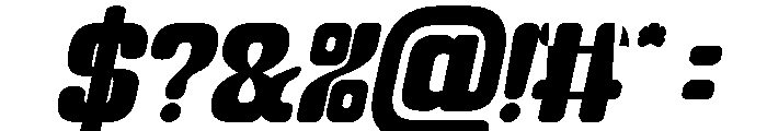 PARTY HEART Bold Italic Font OTHER CHARS