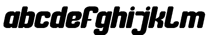 PARTY HEART Bold Italic FONT