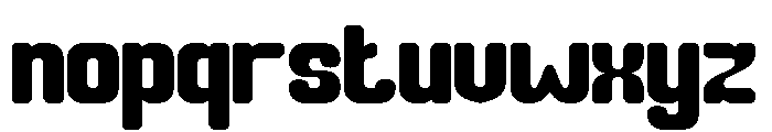 PARTY HEART Bold Font LOWERCASE