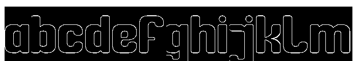 PARTY HEART-Hollow-Inverse FONT