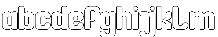 PARTY HEART-Hollow FONT