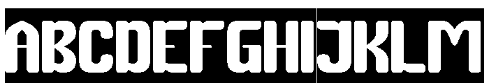 PARTY HEART-Inverse Font UPPERCASE