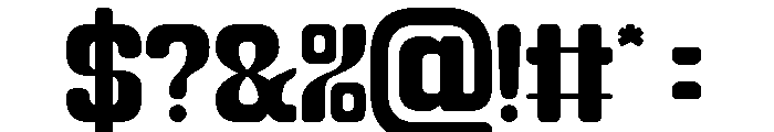 PARTY HEART Font OTHER CHARS