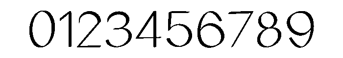 Pace Font OTHER CHARS
