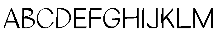 Pace Font UPPERCASE