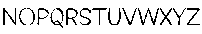 Pace Font UPPERCASE