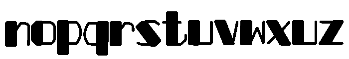 Pacenils Font LOWERCASE