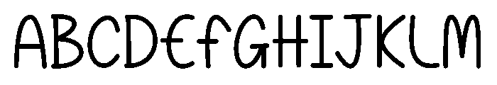 Paceoria Font UPPERCASE