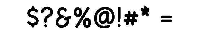 Pacifico Script Font OTHER CHARS