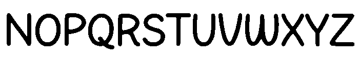 Pacifico Script Font UPPERCASE