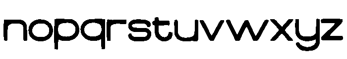 Pacifico Font LOWERCASE