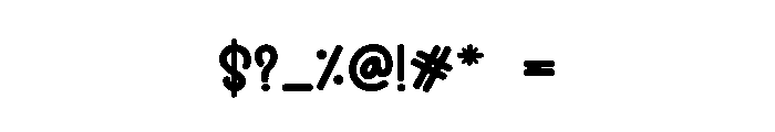Paddle Sporty Font OTHER CHARS