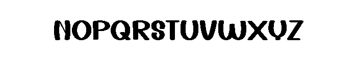 Paddle Sporty Font LOWERCASE