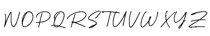 Padinks Font UPPERCASE