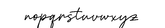 Padinks Font LOWERCASE