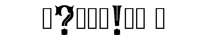 Pael Regular Font OTHER CHARS
