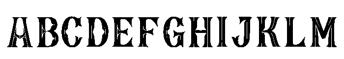 Pael Regular Font UPPERCASE