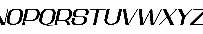 Pageroot Italic Font UPPERCASE