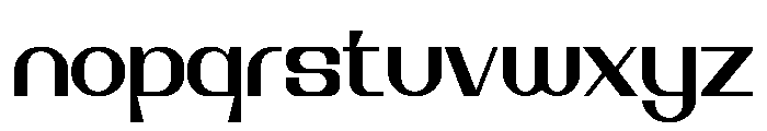 Pageroot Font LOWERCASE
