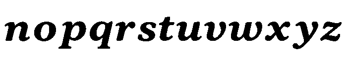 Pagoh Cluser Font LOWERCASE