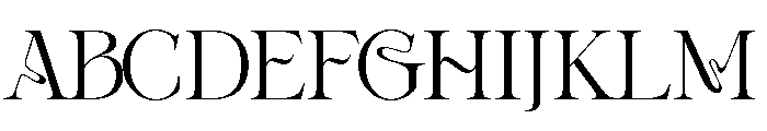 Pagome Regular Font UPPERCASE