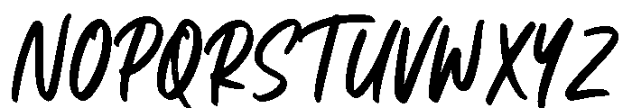 Pain Strike Regular Font UPPERCASE