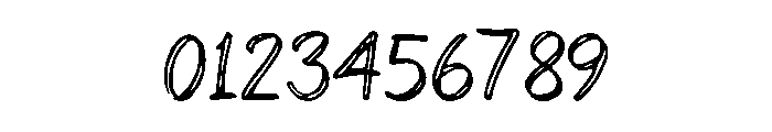 Paint Space Regular Font OTHER CHARS