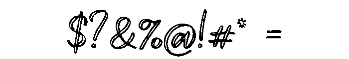 Paint Space Regular Font OTHER CHARS