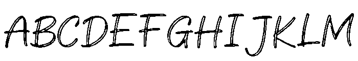 Paint Space Regular Font UPPERCASE