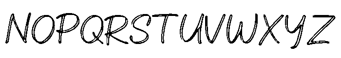Paint Space Regular Font UPPERCASE