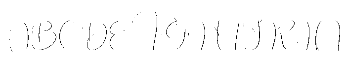 Painting Collection Font UPPERCASE