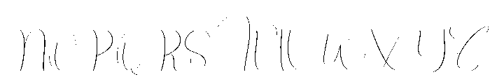 Painting Collection Font UPPERCASE
