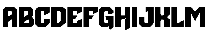 Pakno Font UPPERCASE
