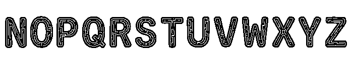 Palau Regular Font UPPERCASE