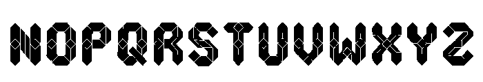 Pale Regular Font UPPERCASE