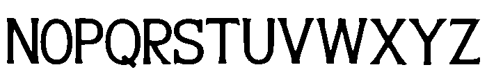 Pale_Violet Font UPPERCASE