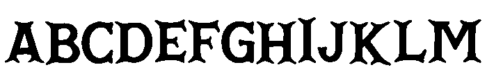 PaleGreen Font UPPERCASE
