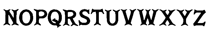 PaleGreen Font UPPERCASE