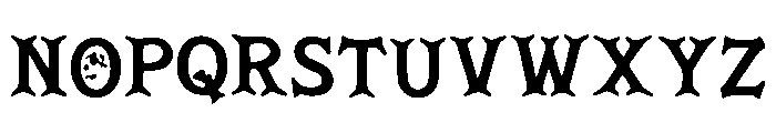 PaleGreen Font LOWERCASE